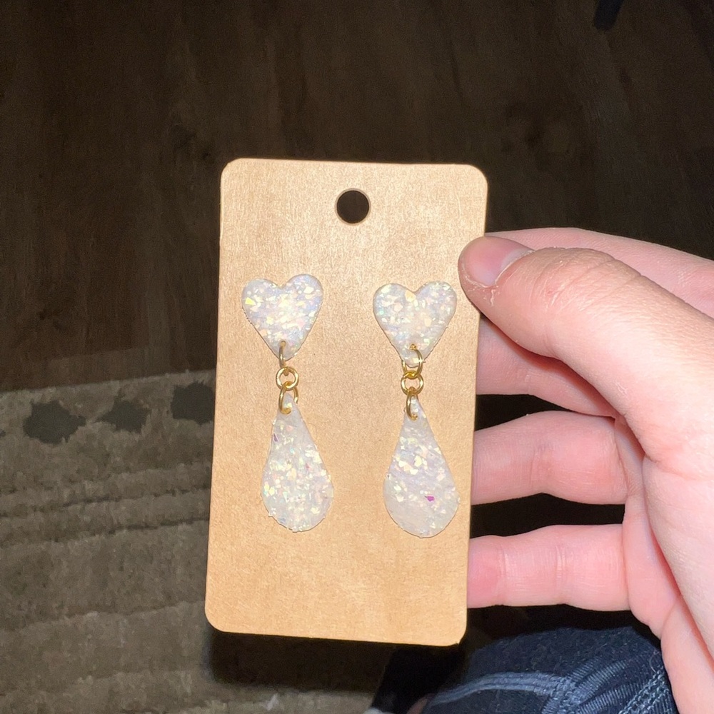 Polymer clay earrings